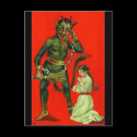 Here Comes The Krampus 1 Post Card
