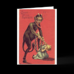 Here Comes The Krampus! 2 Greeting Cards