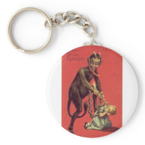Here Comes The Krampus! 2 Keychain
