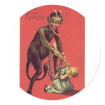 Here Comes The Krampus! 2 Stickers