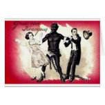 Here Comes The Krampus 3 Greeting Cards