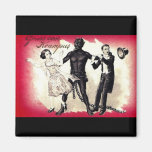 Here Comes The Krampus 3 Magnet
