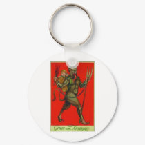 Here comes the Krampus! keychains