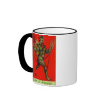 Here comes the Krampus! mugs