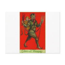 Here comes the Krampus! postcards