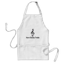 Here Comes Treble. aprons