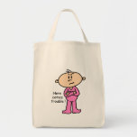 Here Comes Trouble Baby (PINK) Bags