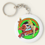 Here Comes Trouble Keychain