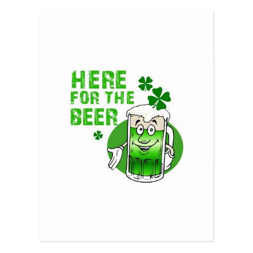 Here for the Beer Postcards