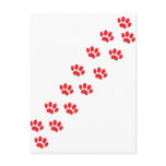 Here Kitty Cat Paws postcards