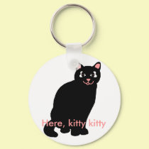 Here, kitty kitty key chain keychains by marcya7 Here, kitty kitty key chain keychains