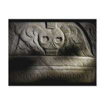 Here Lyes Buried Postcard