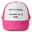Here To Please. . . hats by Stronsy Here To Please. . . hats