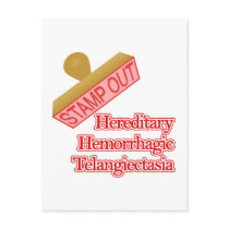 Hereditary Hemorrhagic Telangiectasia Postcards