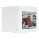Hereford Calf Vinyl Binder