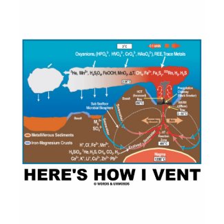 Here's How I Vent (Deep Sea Vent Chemistry) shirt