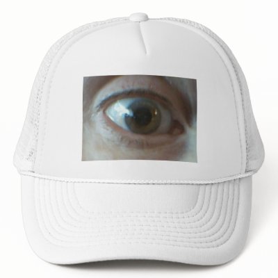 Here's Looking at You Kid Mesh Hats by stanrail