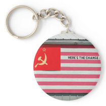 Here's the Change! Keychain