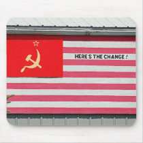 Here's the Change! Mousepad by nedell Here's the Change! Mousepad