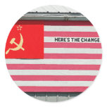 Here's the Change! Sticker