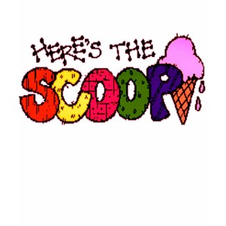 Here's the Scoop Ladies Baby Doll (Fitted) T-shirt shirt