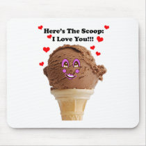 Here's The Scoop mousepads