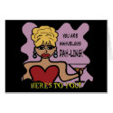 HERE'S TO YOU DAH-LING! cards by fabfunkydiva HERE'S TO YOU DAH-LING! cards