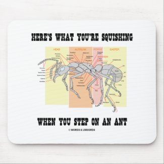 Here's What You're Squishing When You Step On Ant mousepad