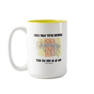 Here's What You're Squishing When You Step On Ant mug