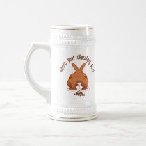 Here's your chocolate Beer Stein mugs