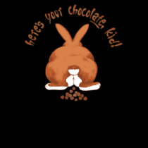 Here's your chocolate Kid's T-shirt
