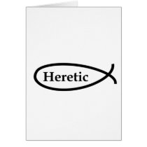 Heretic Fishw Greeting Card
