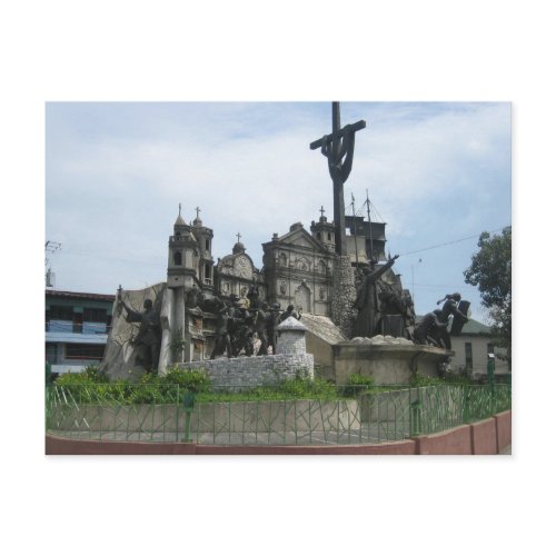 Heritage of Cebu monument postcard
