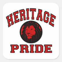 Heritage Pride Square Sticker