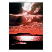 HERM ISLAND AT SUNSET cards by ANGELHELEN HERM ISLAND AT SUNSET cards