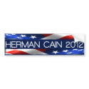 Herman Cain 2012 bumpersticker
