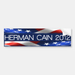 Herman Cain 2012 Bumper Sticker