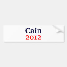 Herman Cain 2012 Bumper Stickers