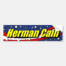 Herman Cain 2012 Bumper Stickers