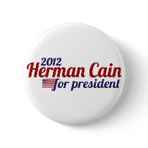 Herman Cain 2012 Pins
