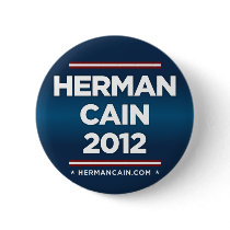 Herman Cain 2012 Buttons