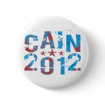 Herman Cain 2012 buttons