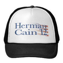 Herman Cain 2012 Mesh Hat