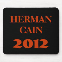 HERMAN CAIN 2012 MOUSE PADS