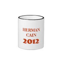 HERMAN CAIN 2012 MUG
