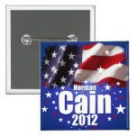Herman Cain 2012 Pin