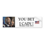 Herman Cain Bumper Stickers
