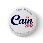 Herman Cain for President 2012 "Spirit" Button 2.5