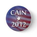 Herman Cain for President Button / Pin
