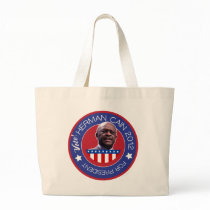 Herman Cain for US President 2012 Tote Bags